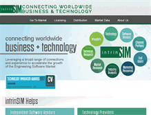 Tablet Screenshot of intrinsim.com